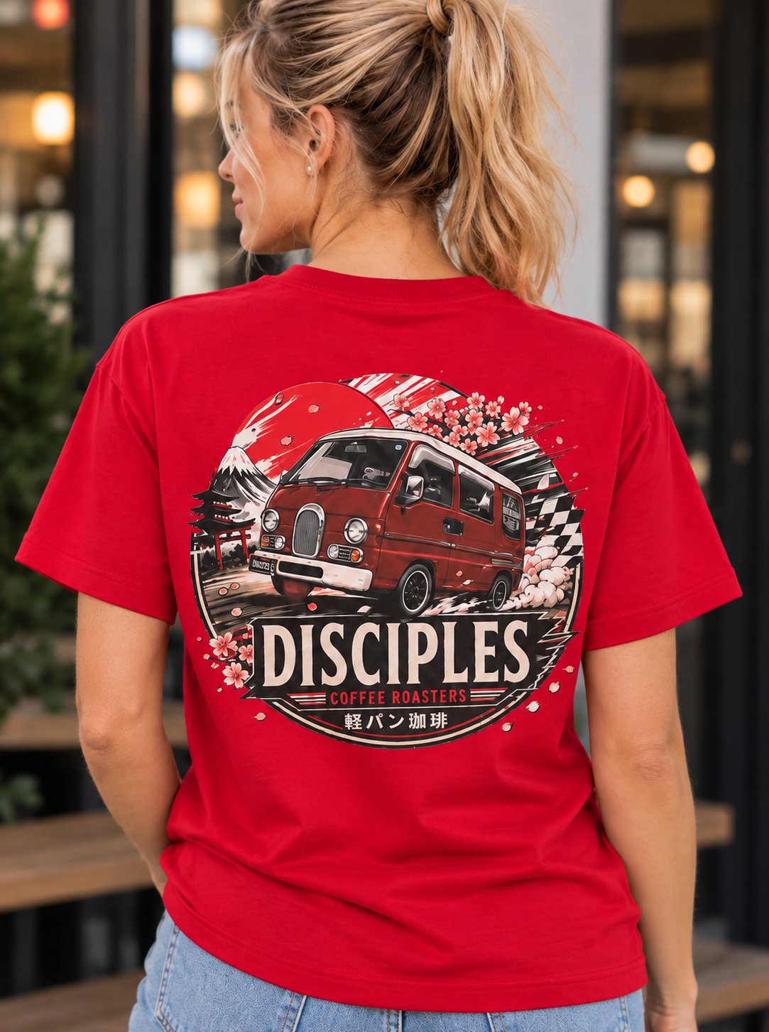 Disciples Coffee Roasters Subaru Sambar Classic Kei Van Shirt